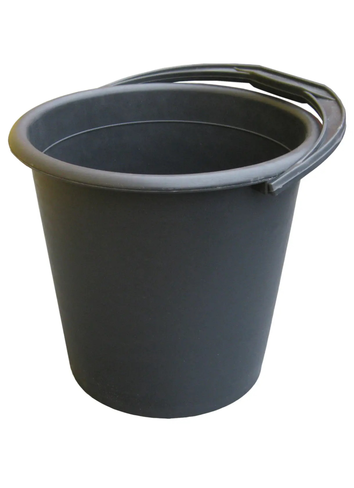 Відро пластикове 10 літрів чорне, ХАРПЛАСТМАС